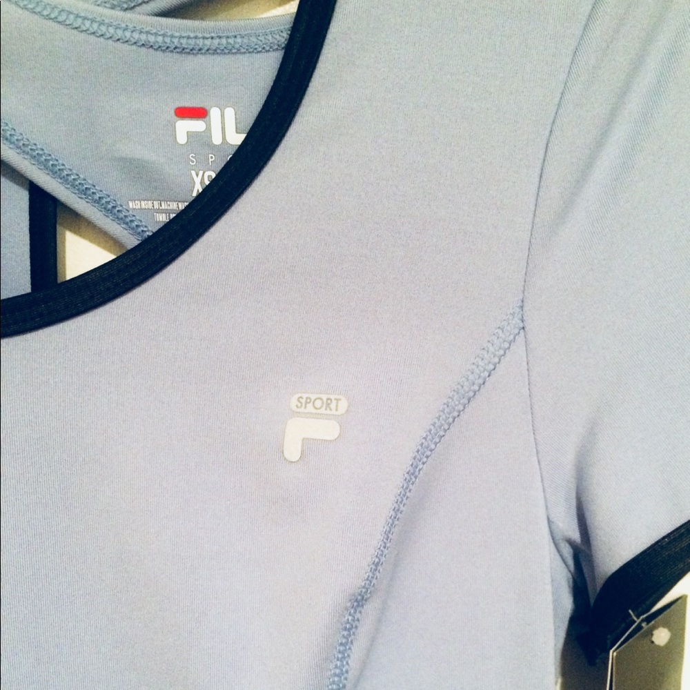 FILA back cross shirt
